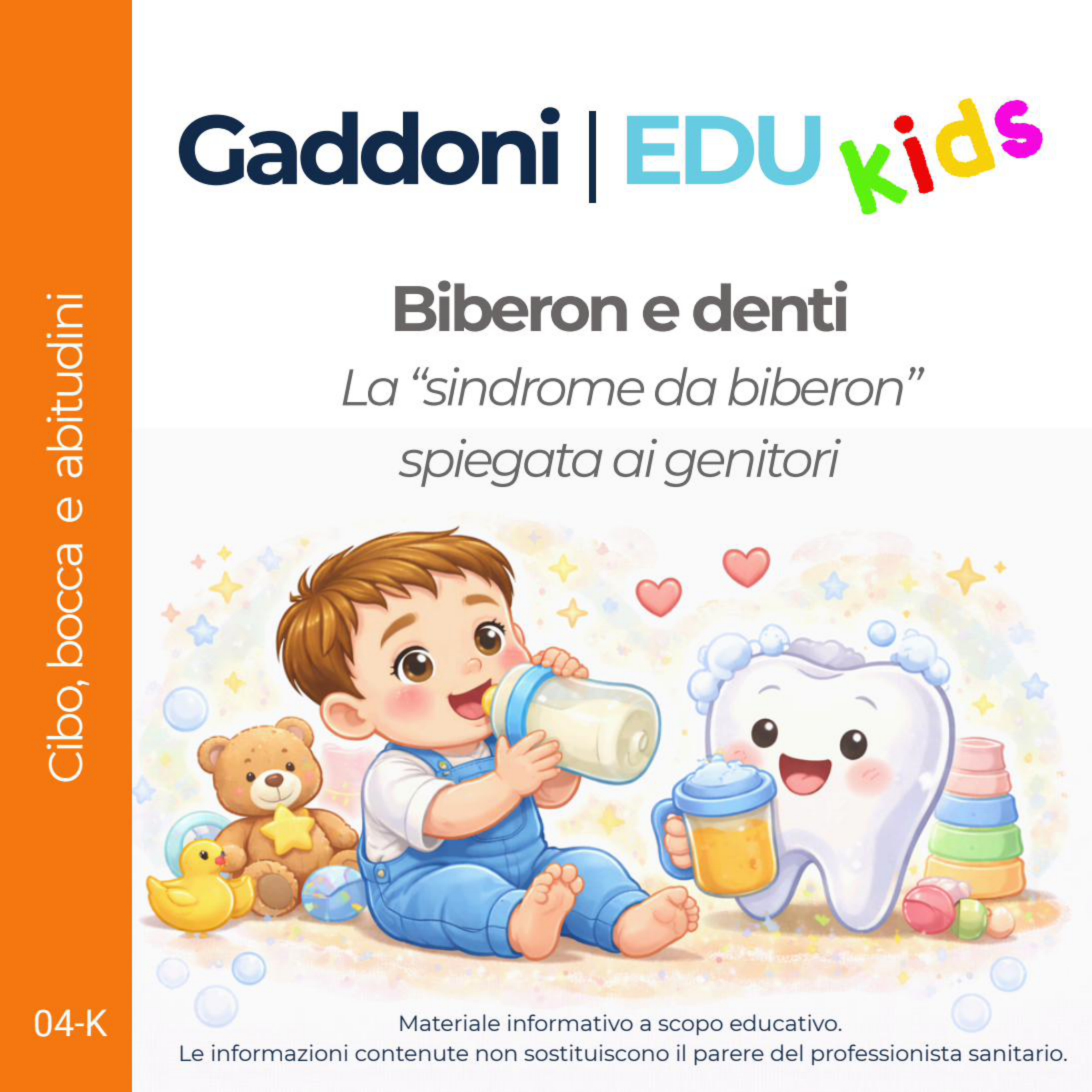 Copertina: Biberon e denti