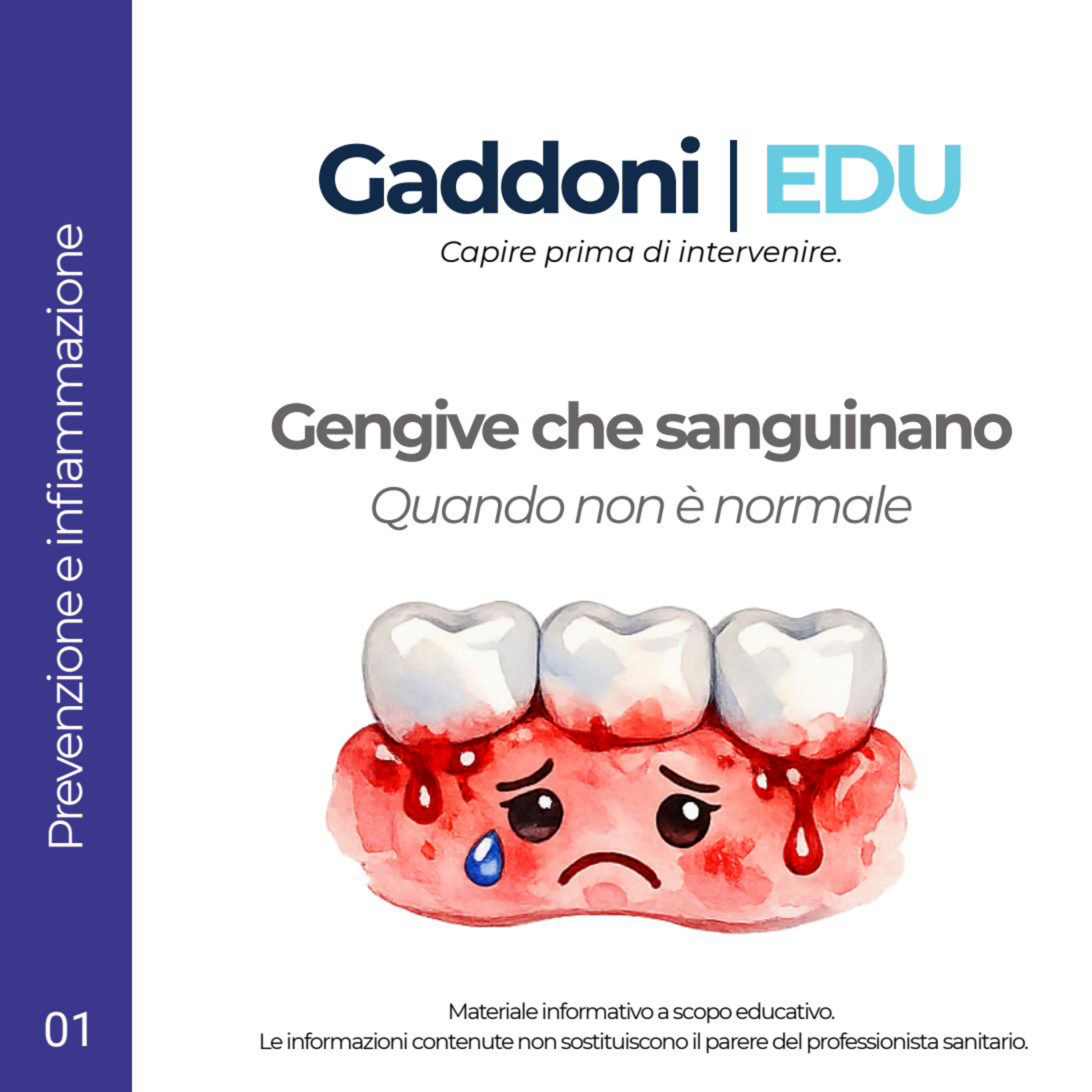 Copertina Gengive che sanguinano