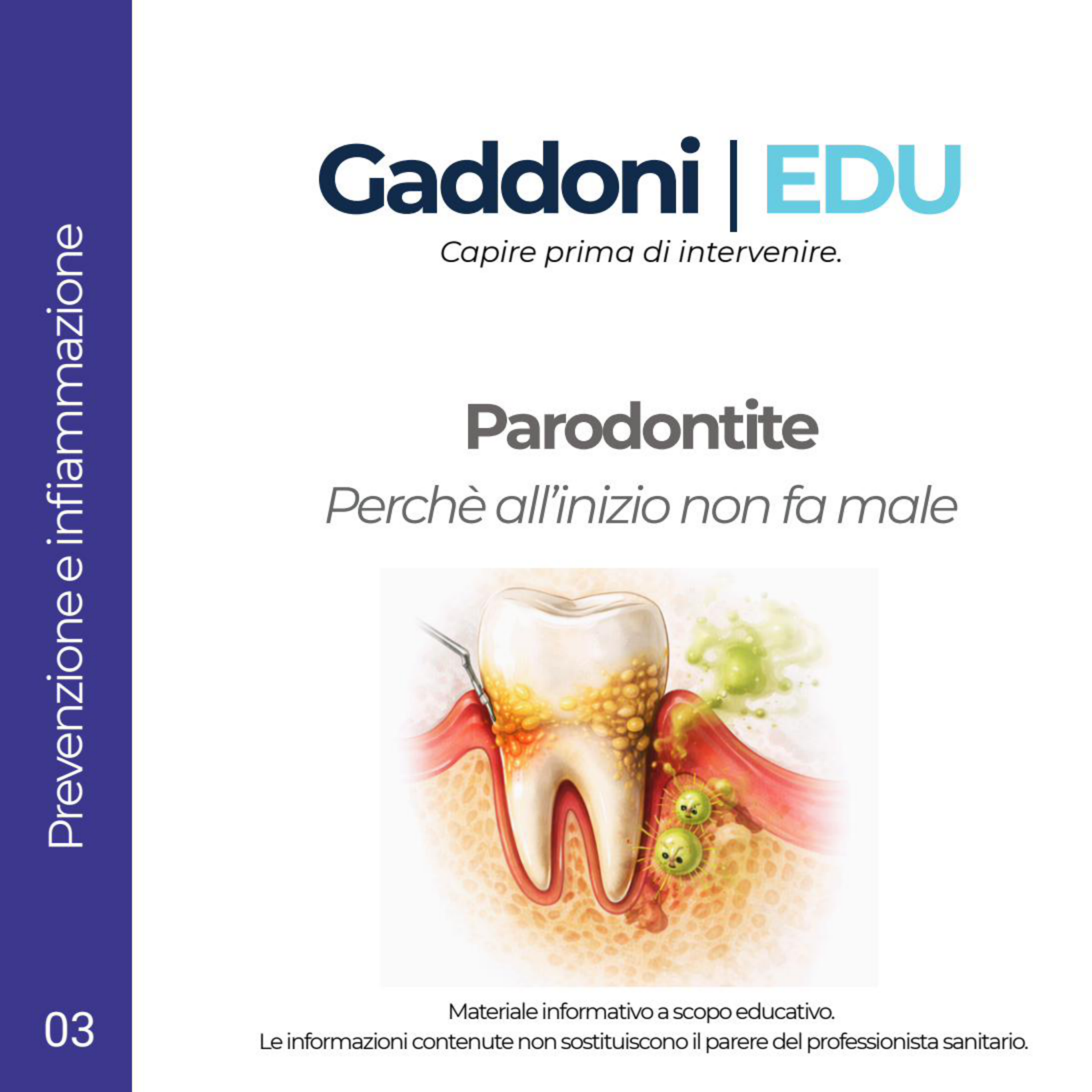 Copertina Parodontite