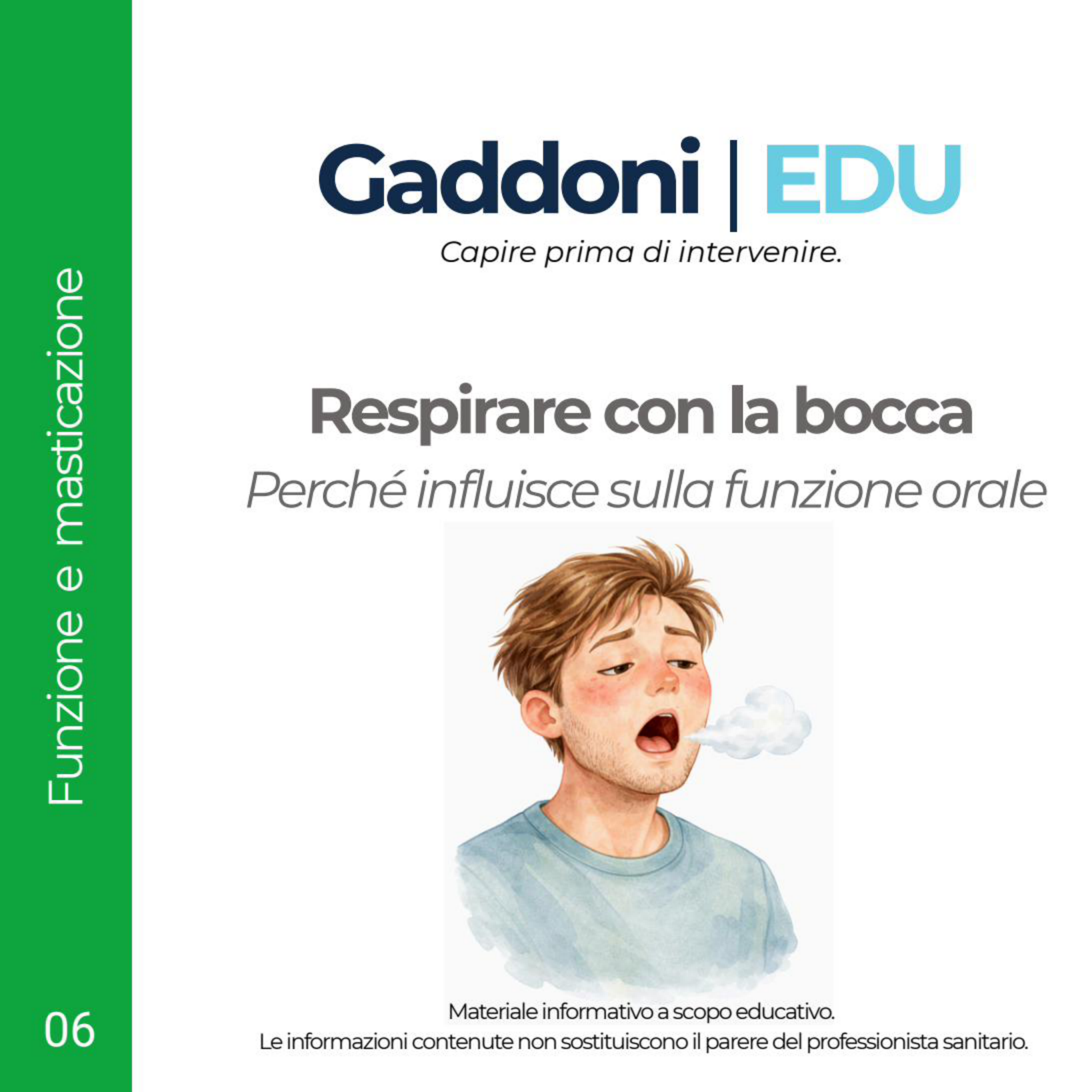 Copertina: Respirare con la bocca